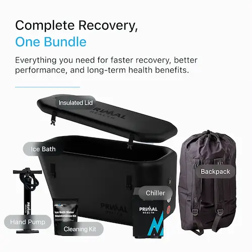Primal Health Cold Plunge System - Includes IceFlow Chiller + Accessories Kit